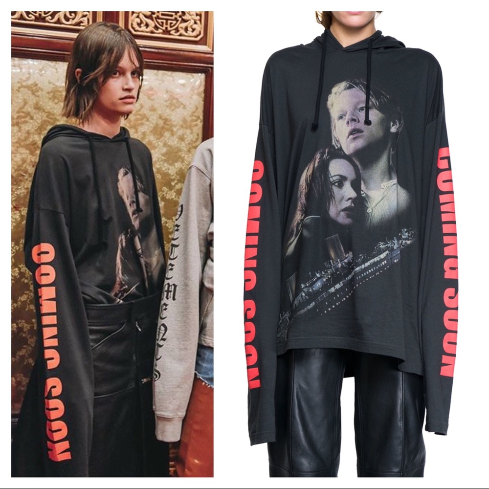 Vetements Spring 2016 Coming Soon Hoodie